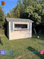 Ahsap Büfe Kiosk 9861 - Görsel 6